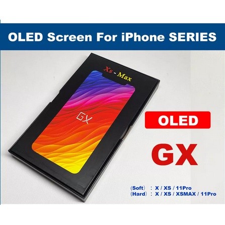 GX Soft Untuk iPhone XS Display XSMAX 11 PRO OLED GX Hard OLED Terbaik Untuk iPhone X Layar LCD Pera