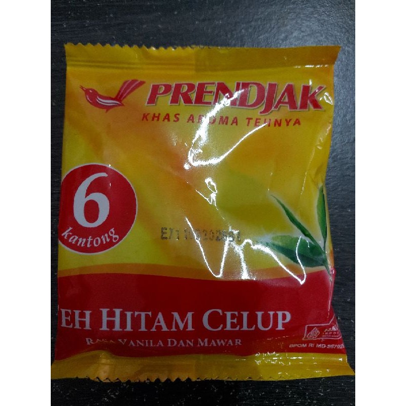 

Teh celup prendjak isi 6kantong/Sachets