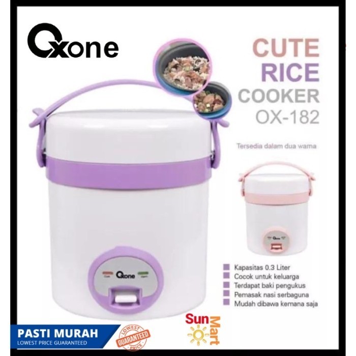 Rice Cooker Mini 0.3 Liter Ox 182 New