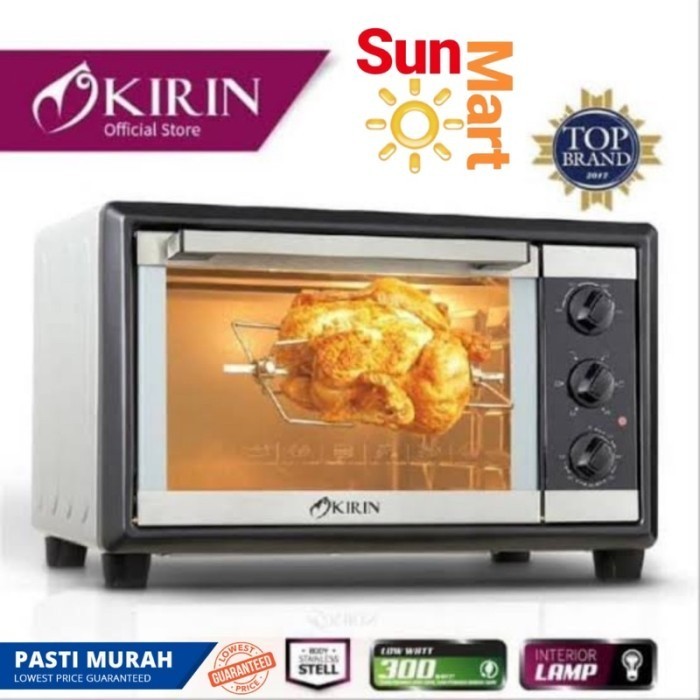 Kirin Oven Toaster 20Liter Kbo-200 Rab / Oven Kirin 200 Rab Termurah N