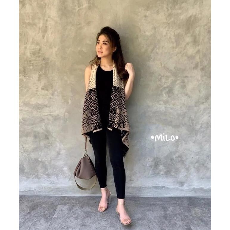 Zoeywears | Outer Venice -  Outer Korea / Blazer Wanita / Rajut Premium Knit Wanita