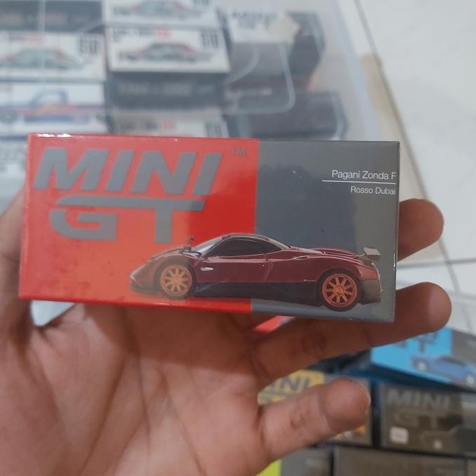 MINI GT PAGANI ZONDA F ROSSO DUBAI