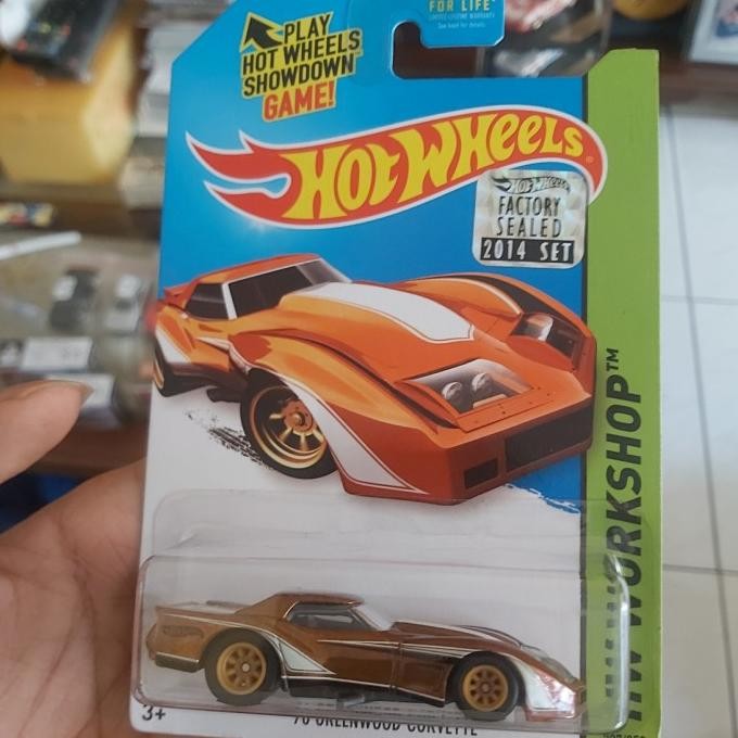 hot wheels super treasure hunt 76 greenwood corvette