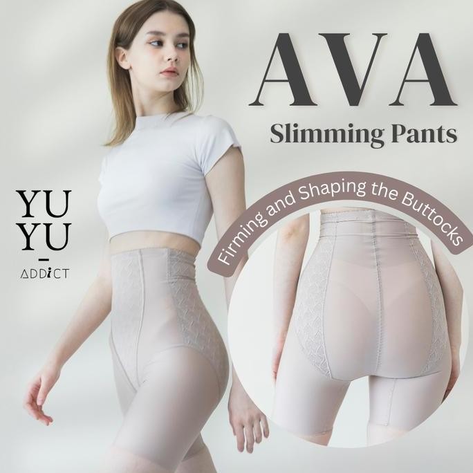 Yuyuaddict - Ava Slimming Pants - Celana Scuplting Shaper Korset Pengencang Perut Dan Bokong Korsets