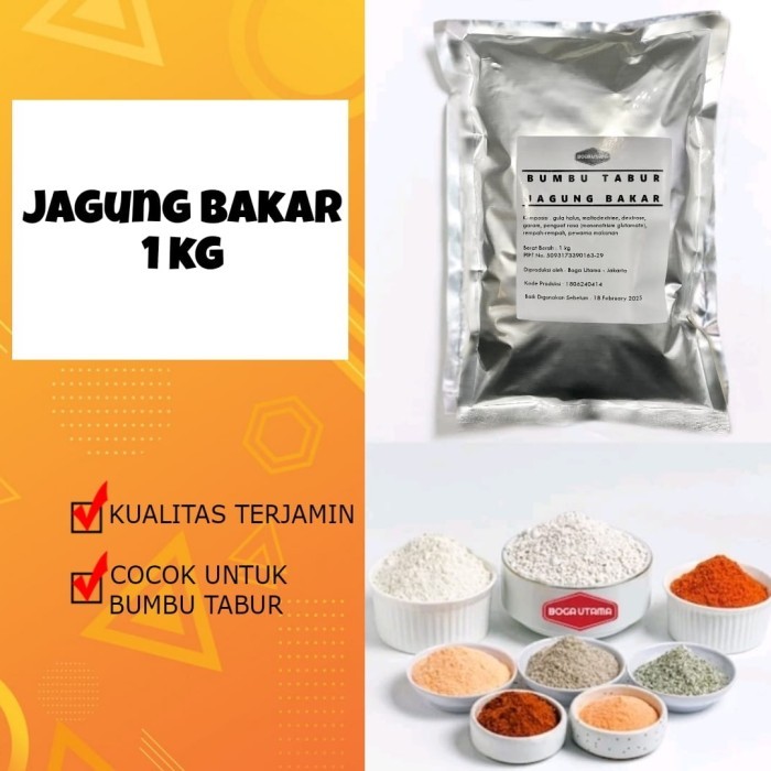 

Sale Jagung Bakar Seasoning / Bumbu Jagung Bakar Taiwanese Chicken