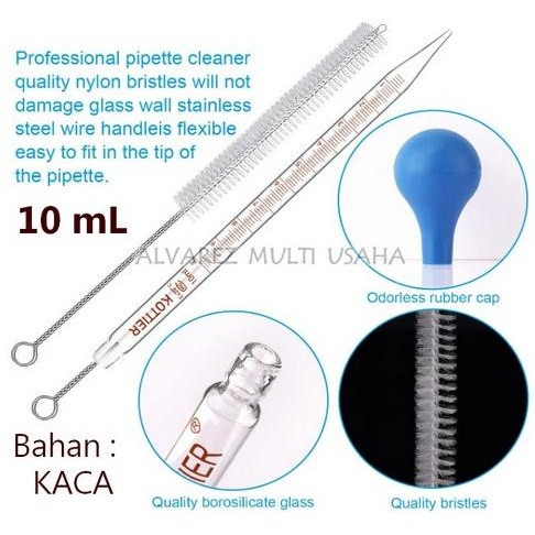 PIPET UKUR / MAAT PIPET KACA / DROPPER PIPETTE / PIPET TETES KOTTIER