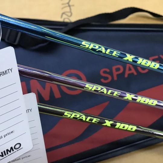 RAKER BULUTANGKIS NIMO SPACE X 100 CHROME ORIGINAL FREE COVER Terlaris