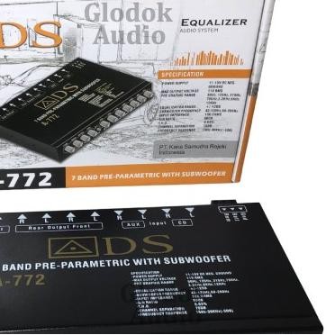 Ads A-772 -7 Band Pre-em Parametric With Subwofer 7 Band Terlaris