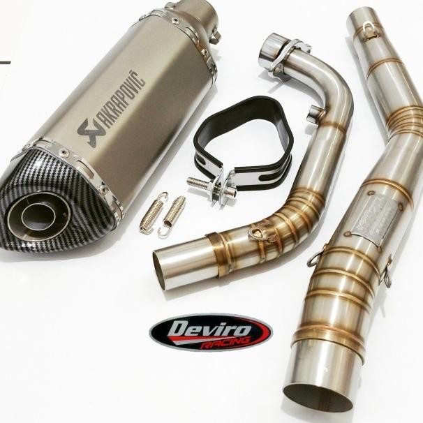 Knalpot Akrapovic APT Import FS XSR 155 CB150R Vixion CB150X MT15 Terlaris