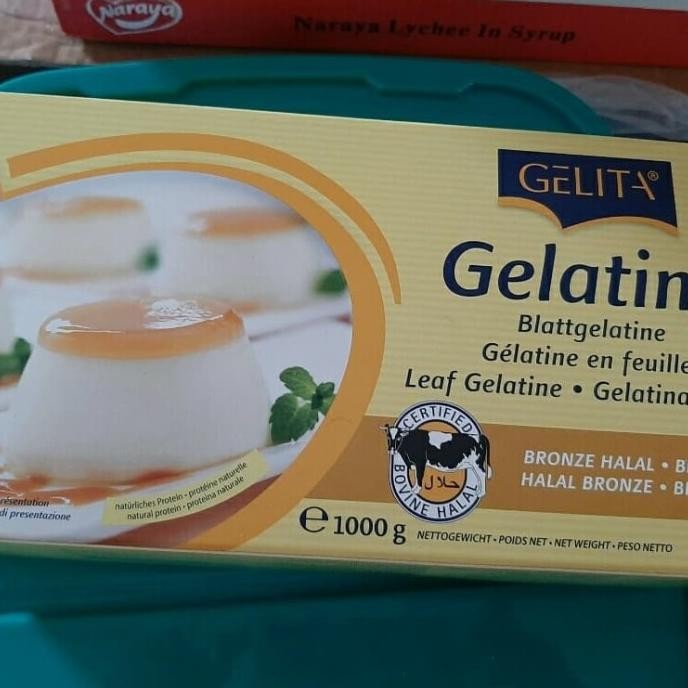 

GELATINE SHEET 500GRAM/ GELATIN LEMBARAN 500GRAM (ISI 150 LEMBAR)