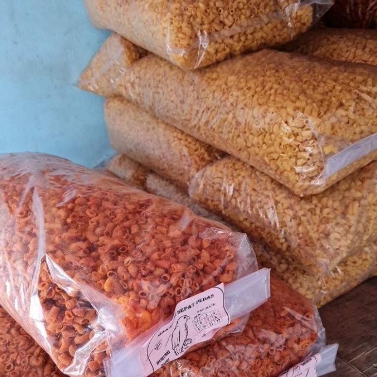

GF21 1kg Makaroni pipa varian rasa by jayamakmur2 snack Murah