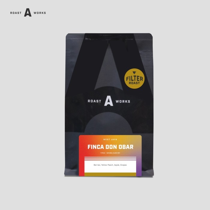 

Promo Terbatas West Java Finca Don Obar Typica - Natural Slow Dry (Filter) - A Roastworks - Biji