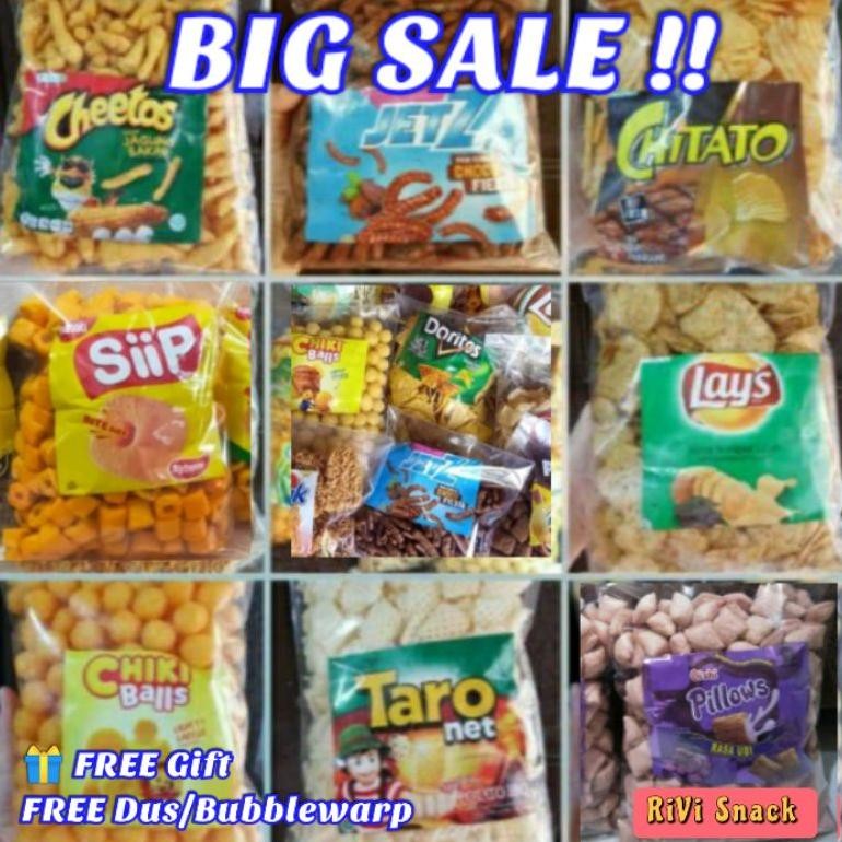 

gj-46 [PROMO] SNACK KILOAN SERBA 100GR BRAND ORIGINAL / PUSAT CEMILAN MURAH Terlaris