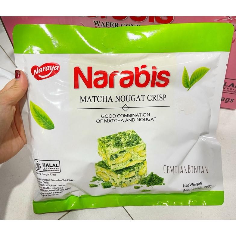 

jy-56 CemilanBintan ( Naraya Narabis 200gram Nougat crispy) Termurah