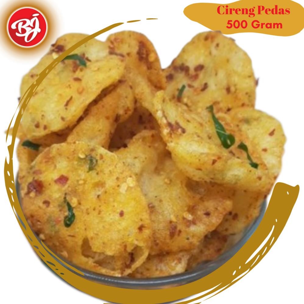 

Big Sale!!! Keripik Cireng Pedas / Keripik Cireng / Keripik Cireng Pedas Daun Jeruk 500gram Terlaris