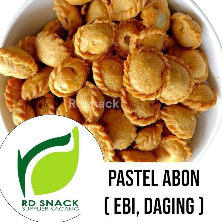 

We69 Pastel Mini Abon Sapi - Pastel Abon Ebi - Pastel Mini Kering - Pastel Sarikaya - Pastel Mini Murah Grosir Jakarta RD Snack Supplier Kacang Premium