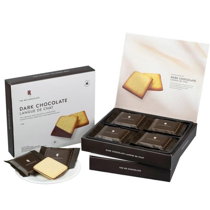 

Terlaris The Rr Chocolate Dark Chocolate Langue De Chat - Lidah Kucing Cokelat Original