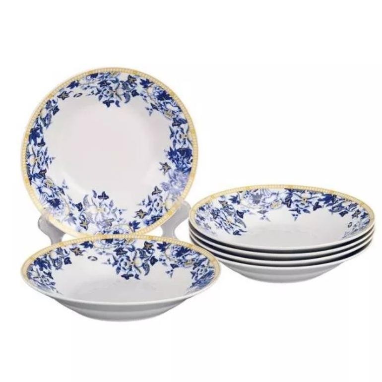 AURORAE PIRING MAKAN KERAMIK 9 INCH VICENZA (6 PCS) ORIGINAL