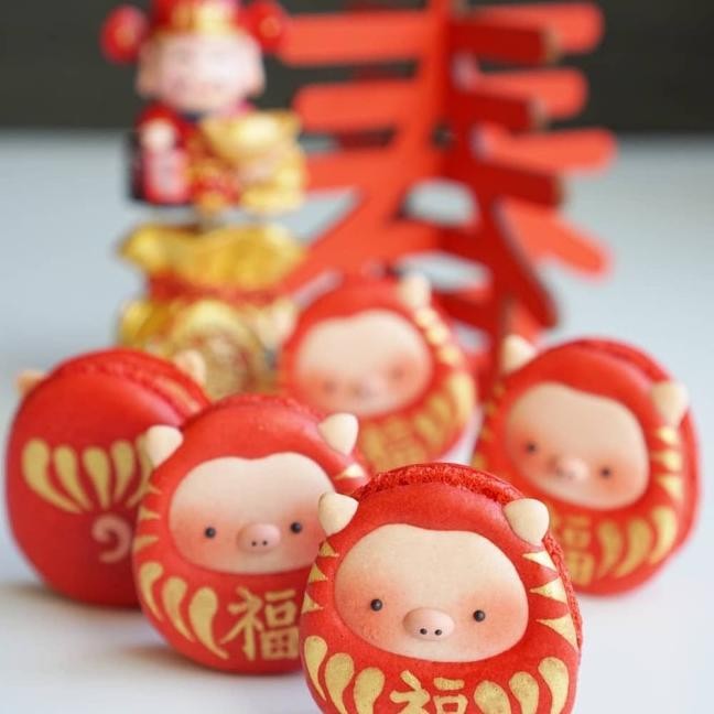 

Tran Macaron Gram Tepung Pre Nt Macaroon