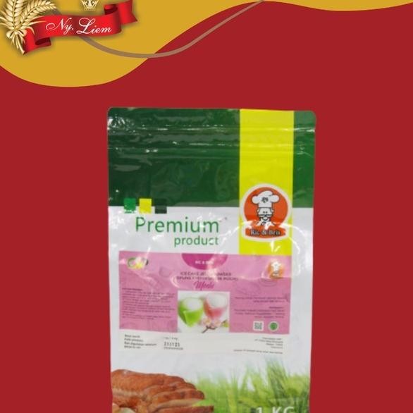 

New Ric Tepung Pre Ice Cae Jello Mochi Moci 1 G