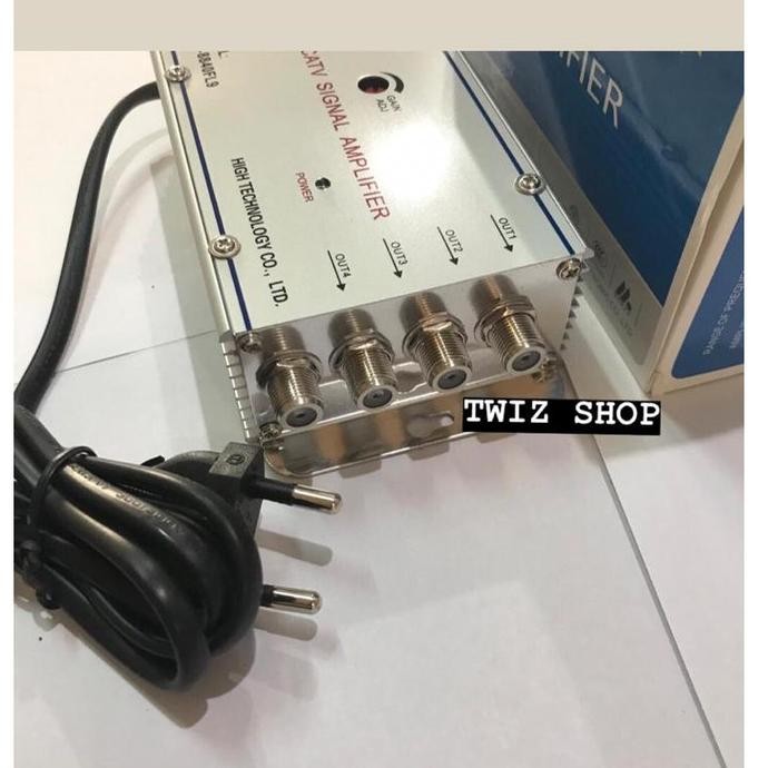 CATV SIGNAL AMPLIFIER BOOSTER 4 WAY 40DB