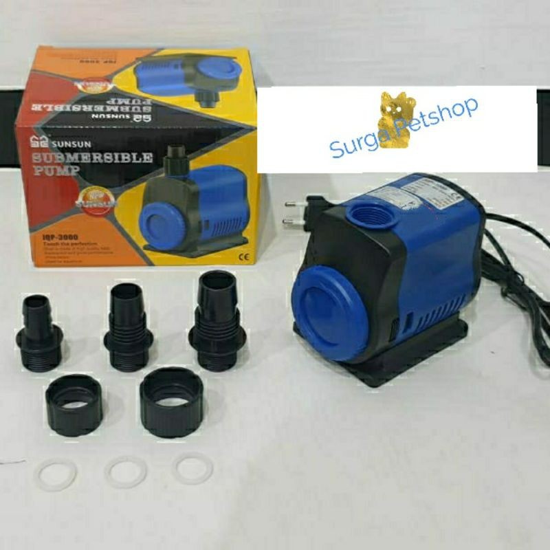 Pompa Celup SUNSUN JQP 3000 low watt kolam ikan aquarium akuarium Submersible Pump JQP3000 murah air