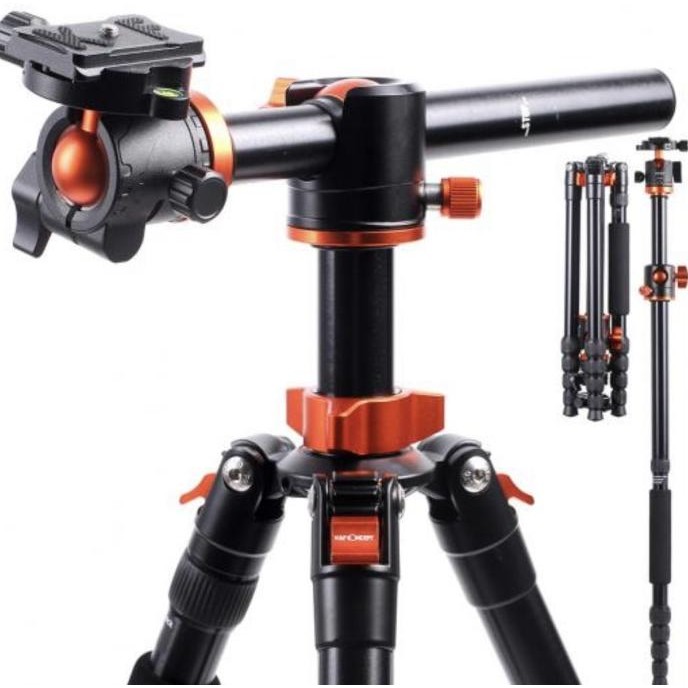 K&F Kf Concept Tripod Tm2515T1 10Kg Load Flexible Kf09.08V1 New Stok