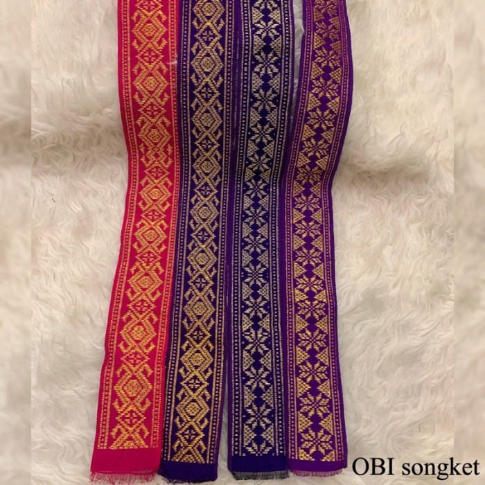 Selendang Obi Songket Sidemen Asli Selendang Obi Selendang Bali