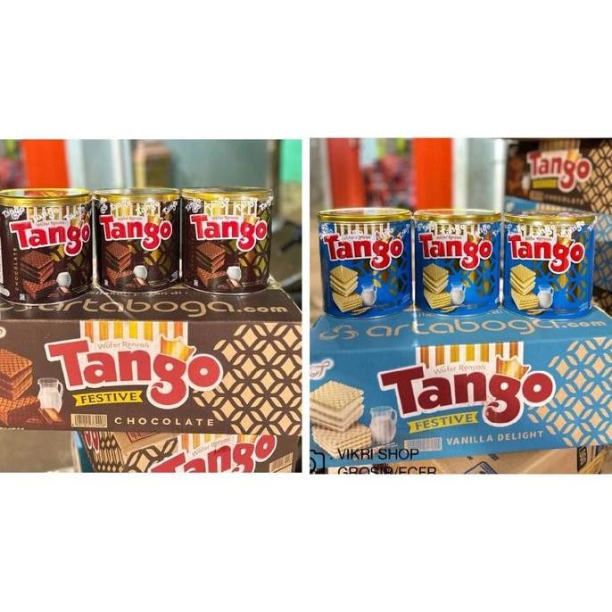 

Best Seller 1 Dus Isi 6 Kaleng Tanggo Wafer 240Gram Cookies Food Makanan Biskuit Terbaik