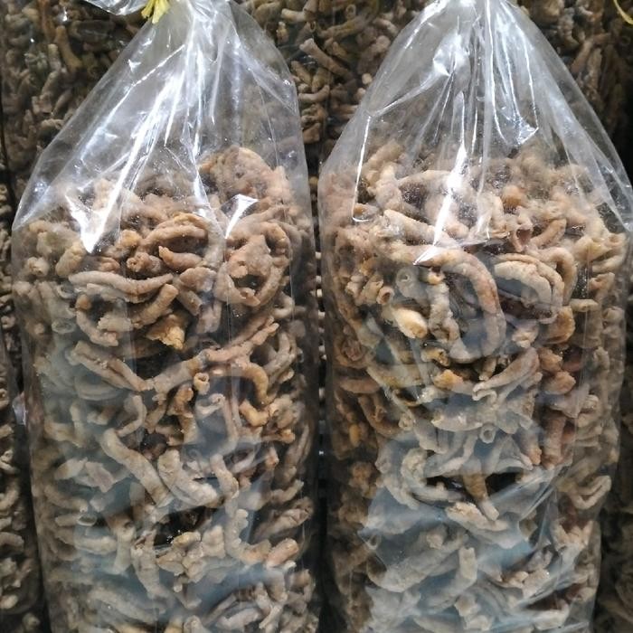 

BARANG TERLARIS Kripik usus Krispy 2kg (Camilan) Snack Keripik