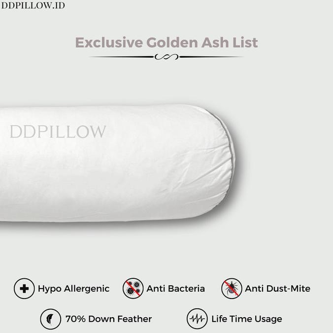 Sale Set 1 Bantal & 1 Guling Bulu Angsa Asli Hotel Bintang 5, Type King Haven