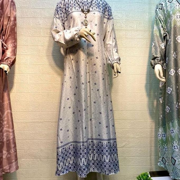 Terbaik Gamis Armany Terbaru Motif Kotak/Gamis Terbaru/Dres Wanita Muslim Alika Design 2025 Original