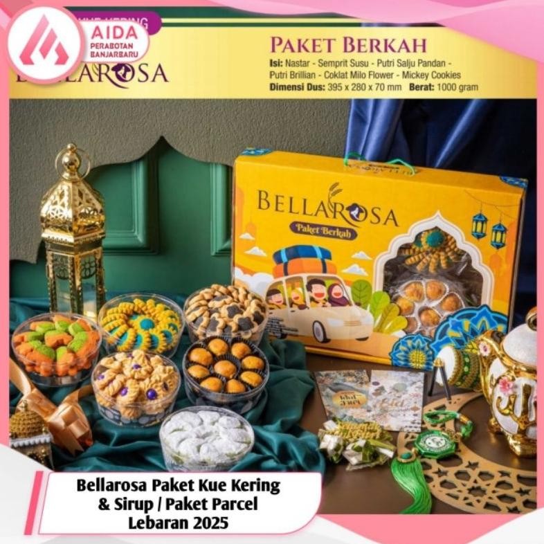 

Paket Kue Kering & Sirup Bellarosa Lebaran / Parcel Lebaran Bellarosa /Hampers Kue Kering Coklat Ramadhan / Paket Hari Raya Lebaran Hampers Bellarosa / Paket Sirup & Kue Kering Bellarosa / Paket Lebaran / Parcel Lebaran Bellarosa / Kue Lebaran & Sirup