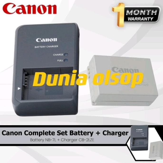 Paket Baterai Charger Camera Canon G12 Batre Camera Canon G12 New Stok