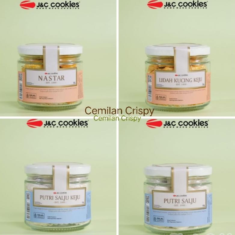 

Jnc Cookies / J&C Cookies Toples Kaca (Bisa Gosend!) Free Buble Wrap Diskon Setengah Harga