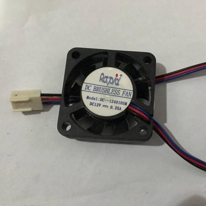 [Goodbest] Kipas DC Fan 4cm 4x4 12V 3P CPU Komputer 12VDC 3 Kabel