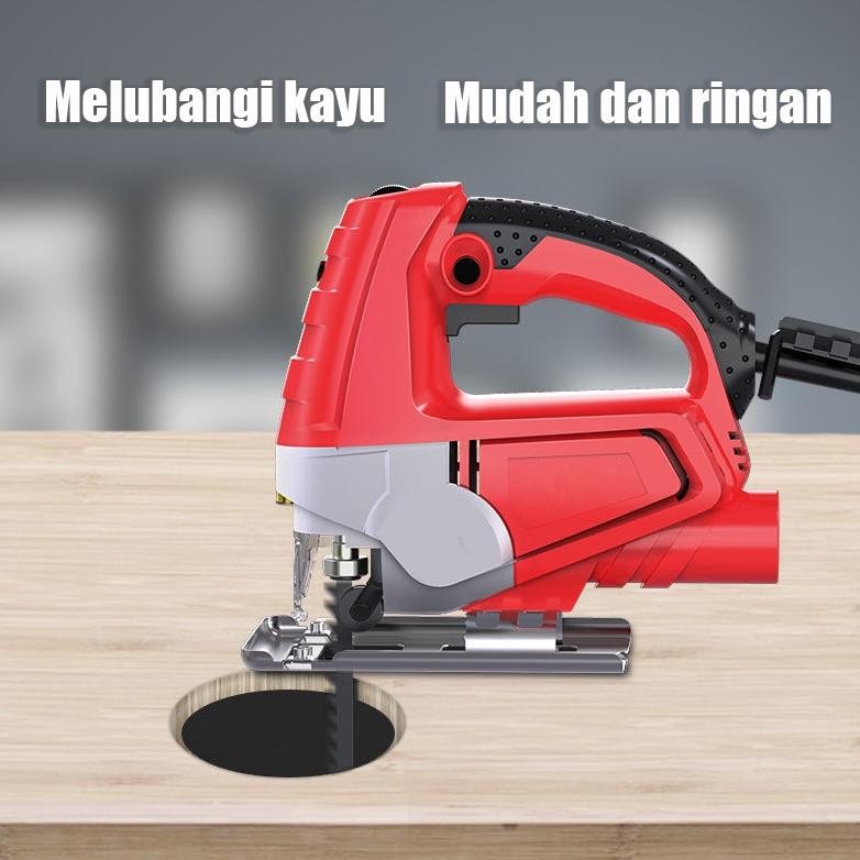 KLJ Mesin Jigsaw Gergaji Triplek Potong Kayu Listrik Jig Saw TERLARIS