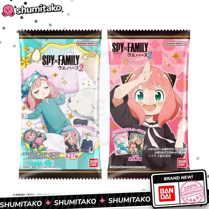 

Terbaru Spy X Family Wafer Card Wafer Vol 2 By Bandai Anya Loid Yor Bond Original