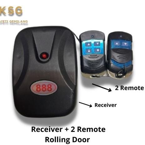 Remote Controler Rolling Door With Receiver New Stok