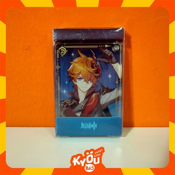 Terlaris Keqing Zhongli Childe Hu Tao Xiao Ningguang Shenhe Square Key Chain