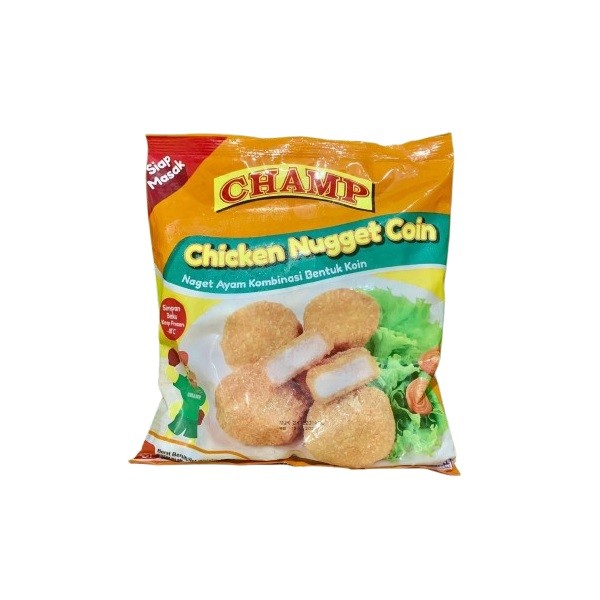 

CHAMP CHICKEN NUGGET COIN 450 GR