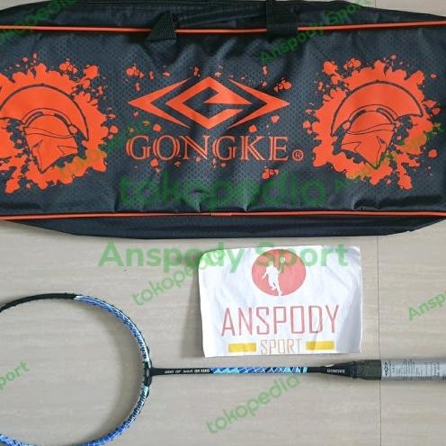 RAKET BADMINTON GONGKE GOD OF WAR GK100 BLACK/BLUE Terlaris