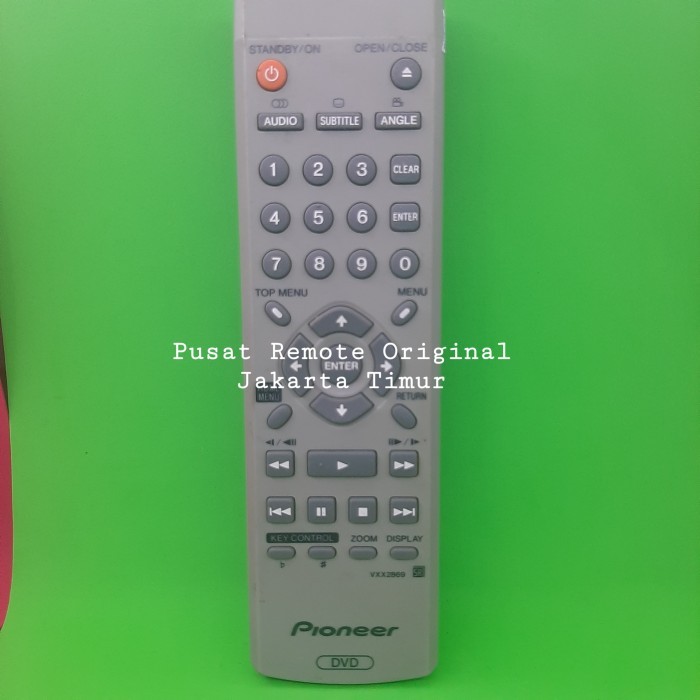 REMOTE REMOT DVD PLAYER PIONEER VXX2869 ORIGINAL