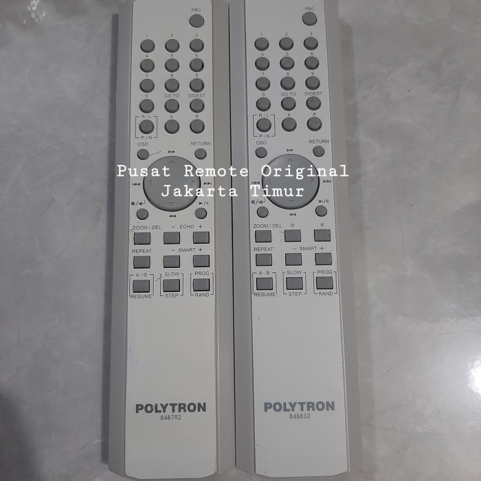 HOT SALE REMOTE REMOT DVD VCD COMPO POLYTRON 84B792 84B832 ORIGINAL