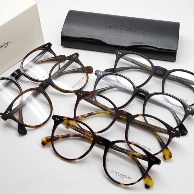 Kacamata Oliver Peoples Original + Lensa Photocromic Blue Ray