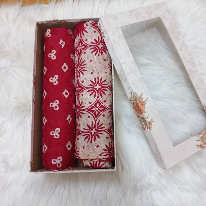 Kain Batik Viscose/Batik Viscose Semi Sutra/Batik Viscose Kawung
