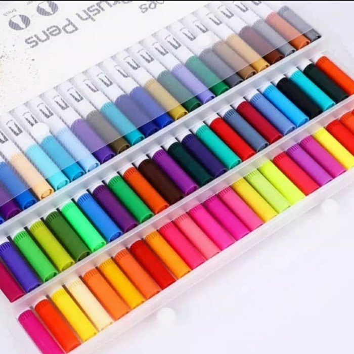 

48 COLOR BRUSH MARKER FINELINER MARKER FOR ART MARKER BRUSH PEN ART