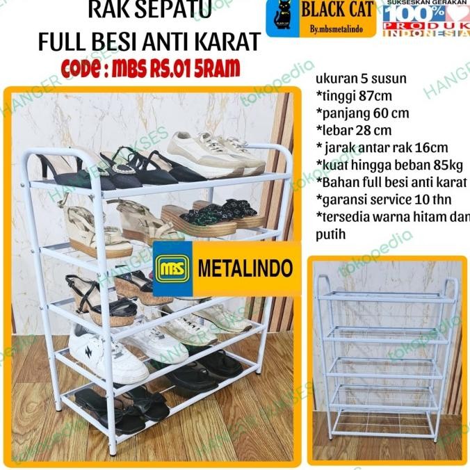RAK SEPATU BESI RAK SANDAL BESI RAK SERBAGUNA