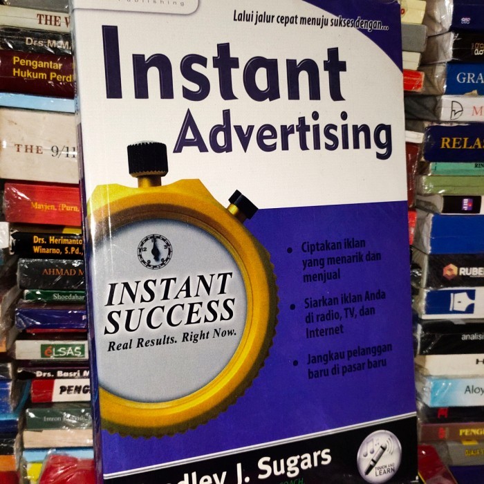 

BERGARANSI BUKU INSTANT ADVERTISING BRADLEY