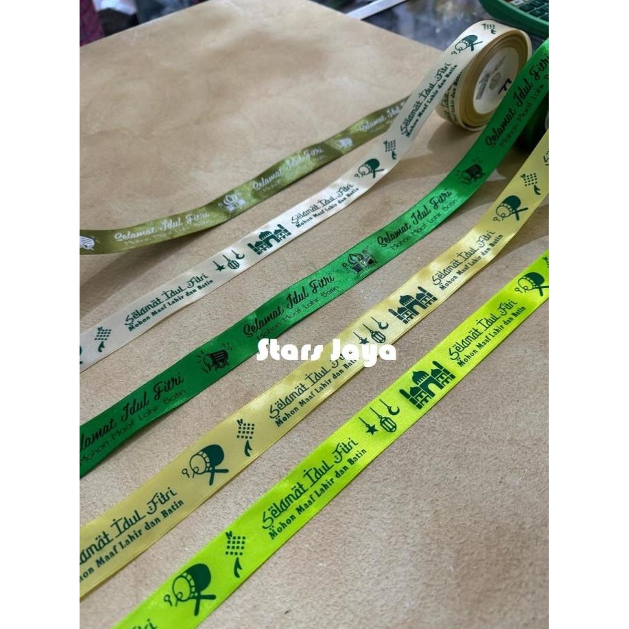 

@#@#@#] Pita Idul Fitri, Hiasan Hari Raya, Pita Hias Roll 2